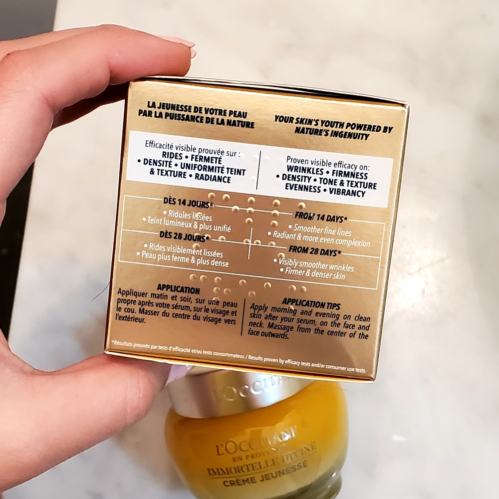 L'Occitane Immortelle Divine Cream Brand New - Picture 2 of 5